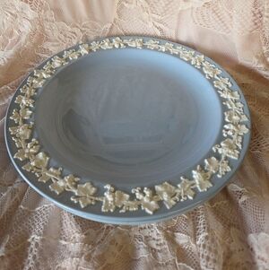 Rare Wedgwood Embossed Queen's Ware Dinner Plates (4 Plates)